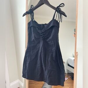 Black Motel Rocks Mini Dress